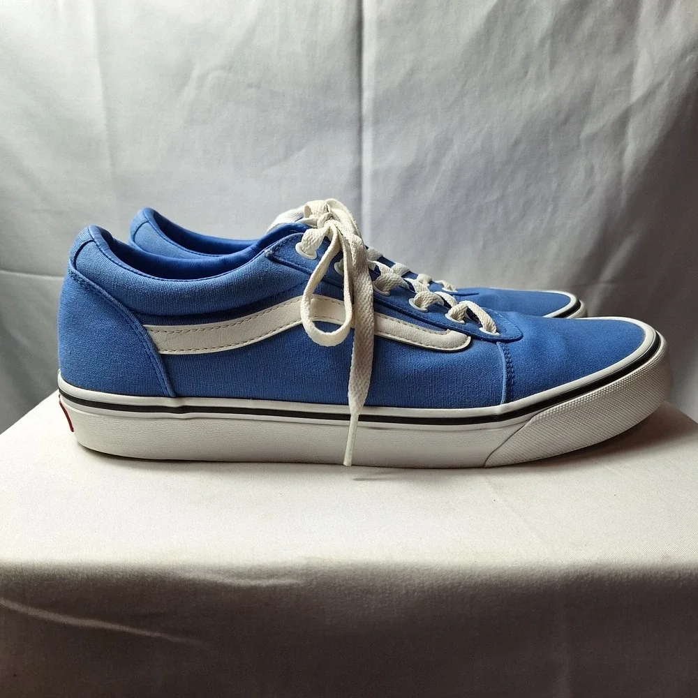 VANS Old Skool Sneaker Womens/11 Mens/9.5 Cobalt Blue Classic Retro Skater Y2K